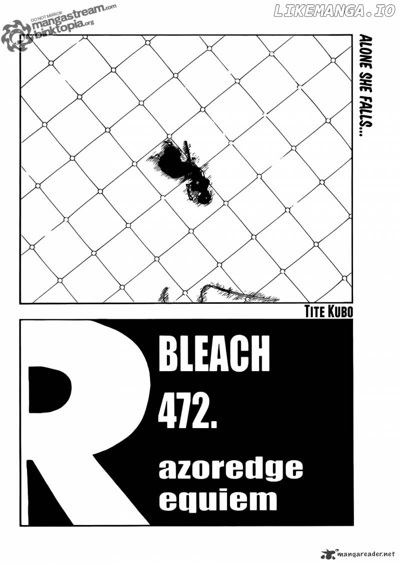 Bleach - Manga Chapter 472 - page 2