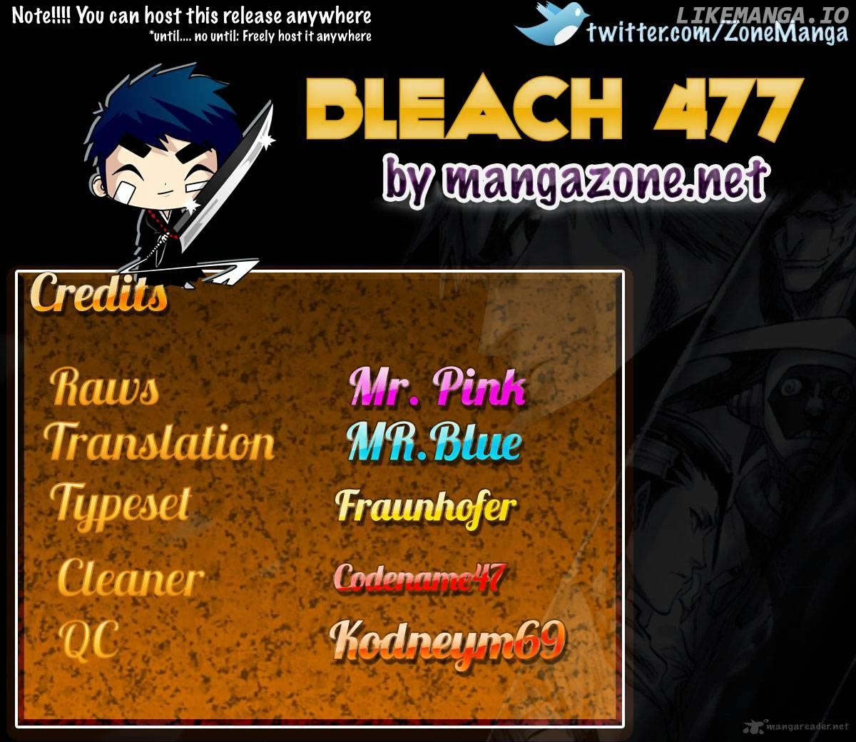 Bleach - Manga Chapter 477 - page 19