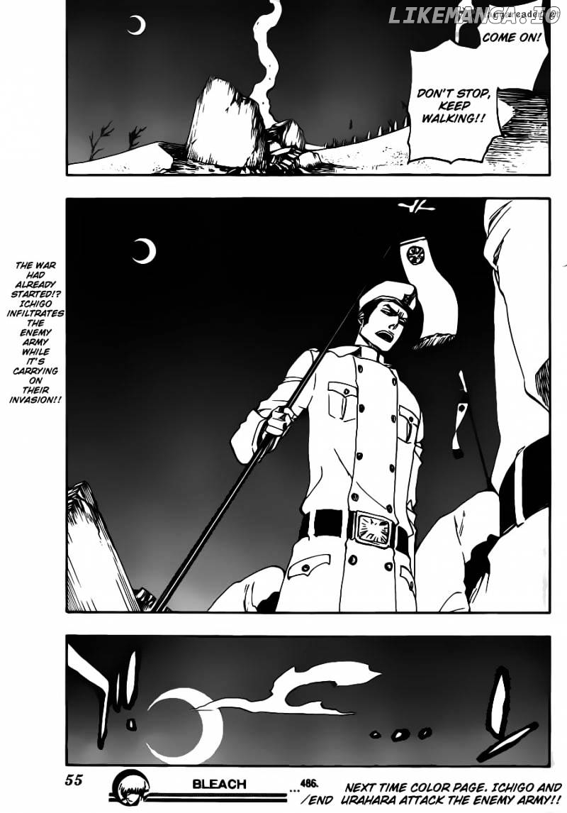 Bleach - Manga Chapter 486 - page 17