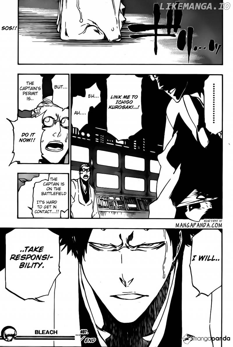 Bleach - Manga Chapter 497 - page 17