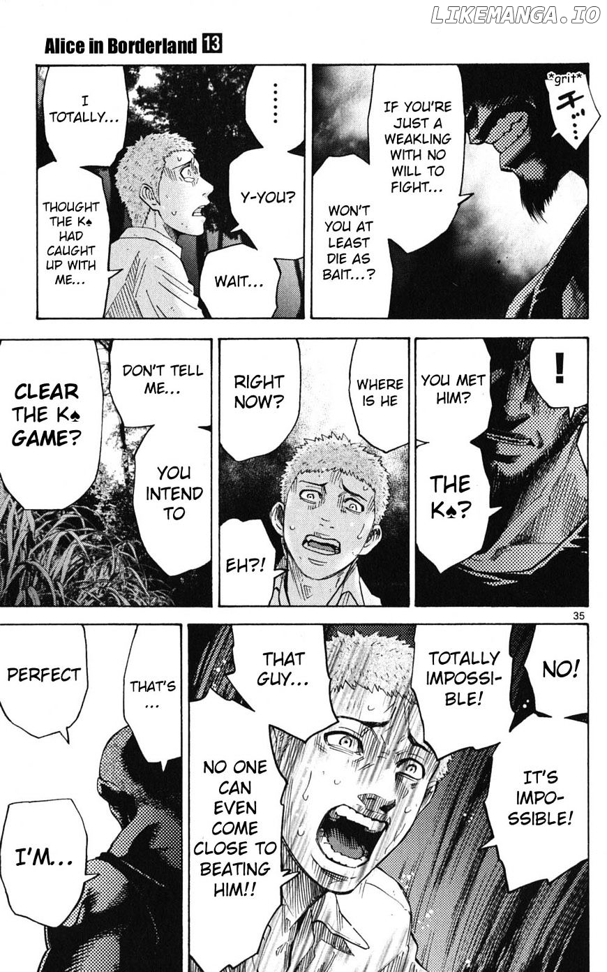 Imawa No Kuni No Alice chapter 49.1 - page 33