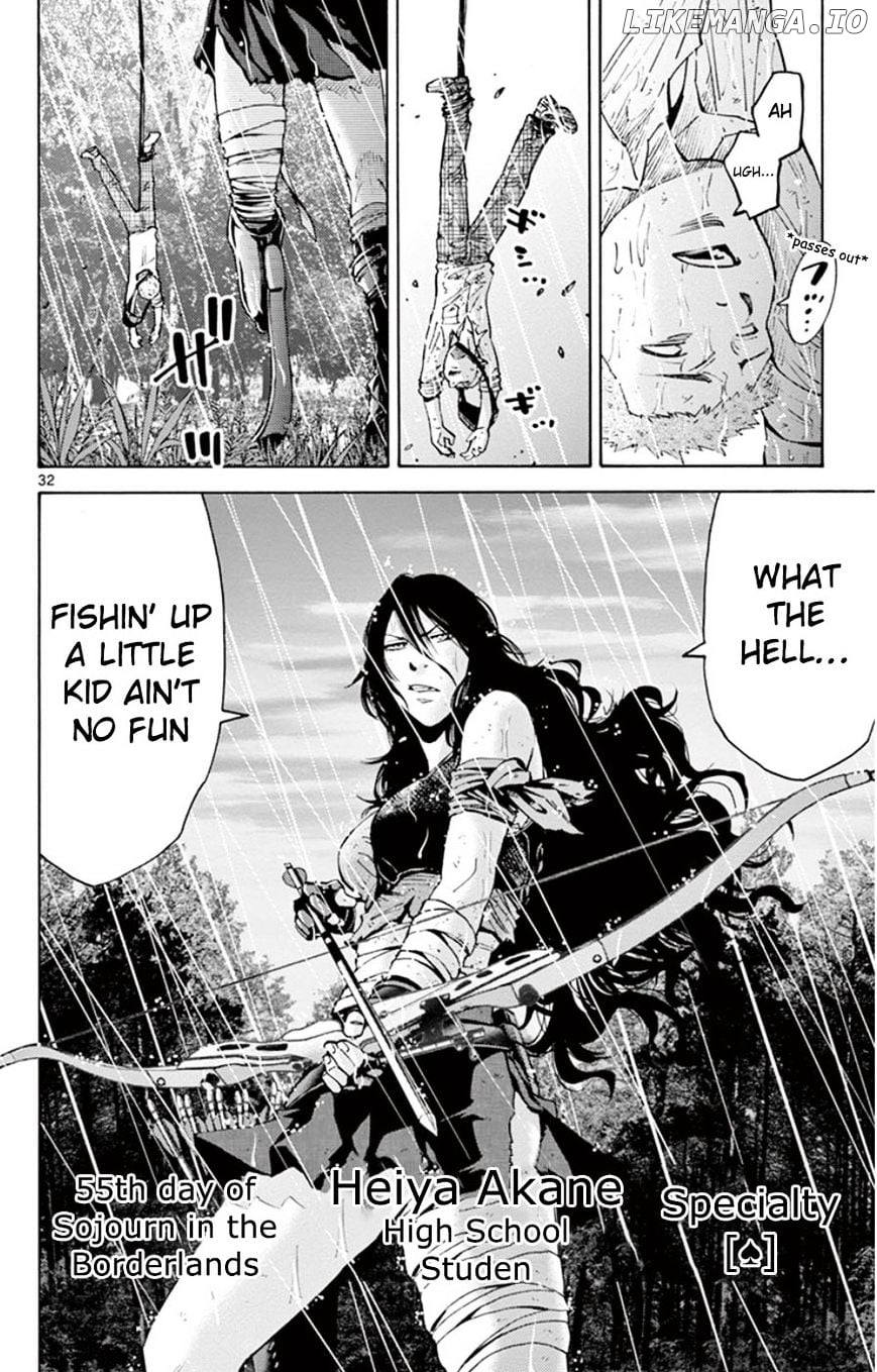 Imawa No Kuni No Alice chapter 49.3 - page 34