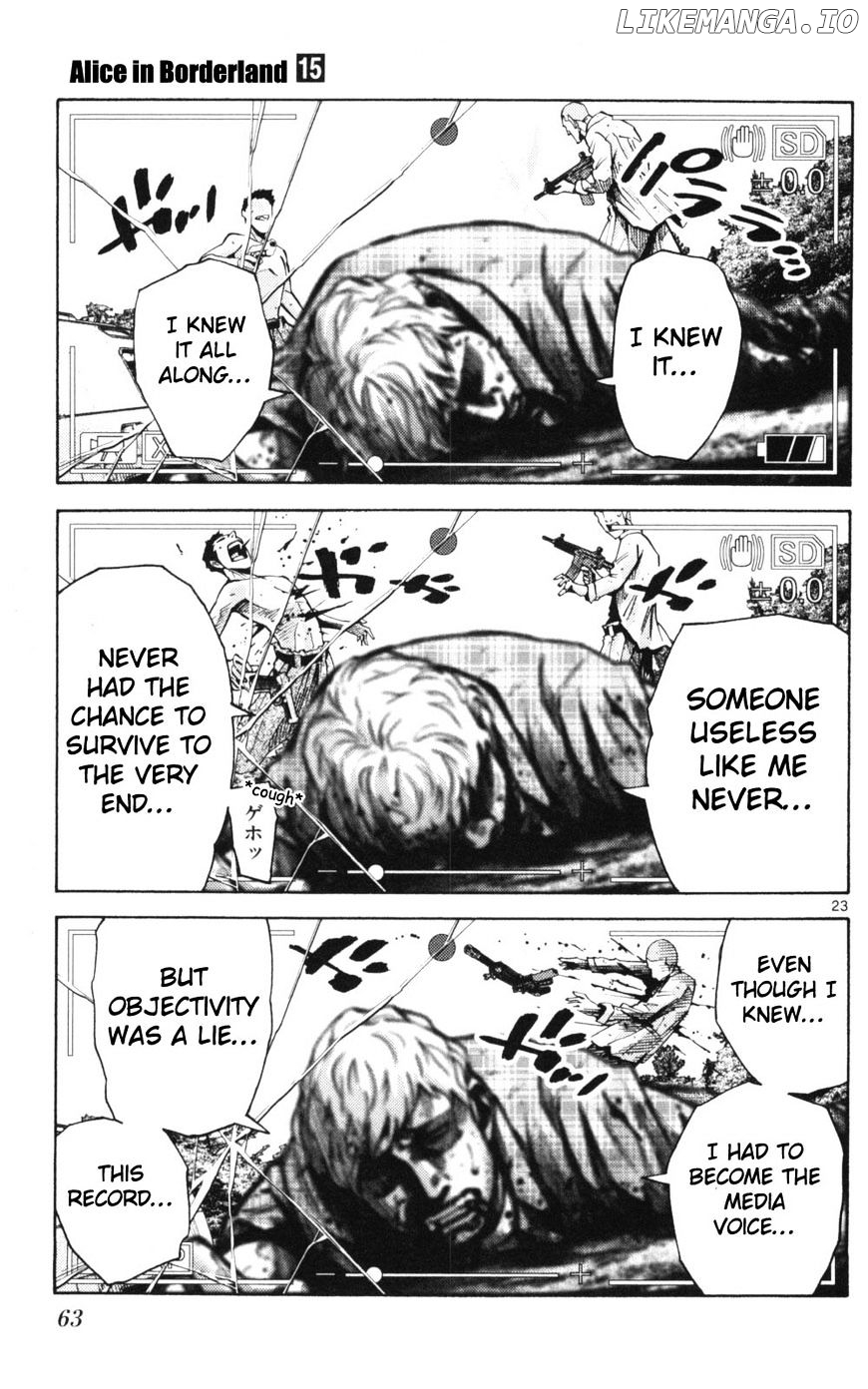 Imawa No Kuni No Alice chapter 51 - page 23