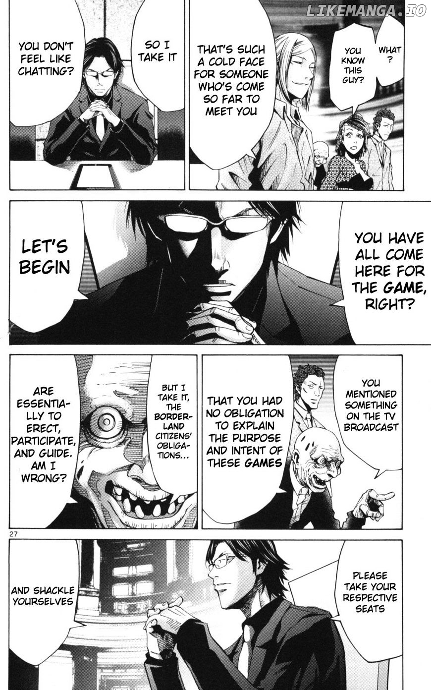 Imawa No Kuni No Alice chapter 51.1 - page 27