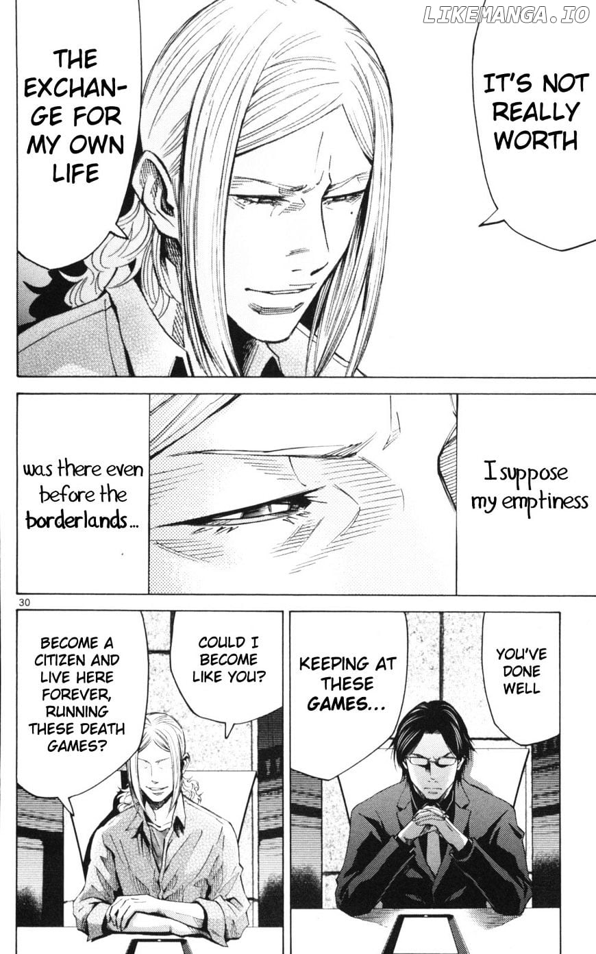 Imawa No Kuni No Alice chapter 51.3 - page 30