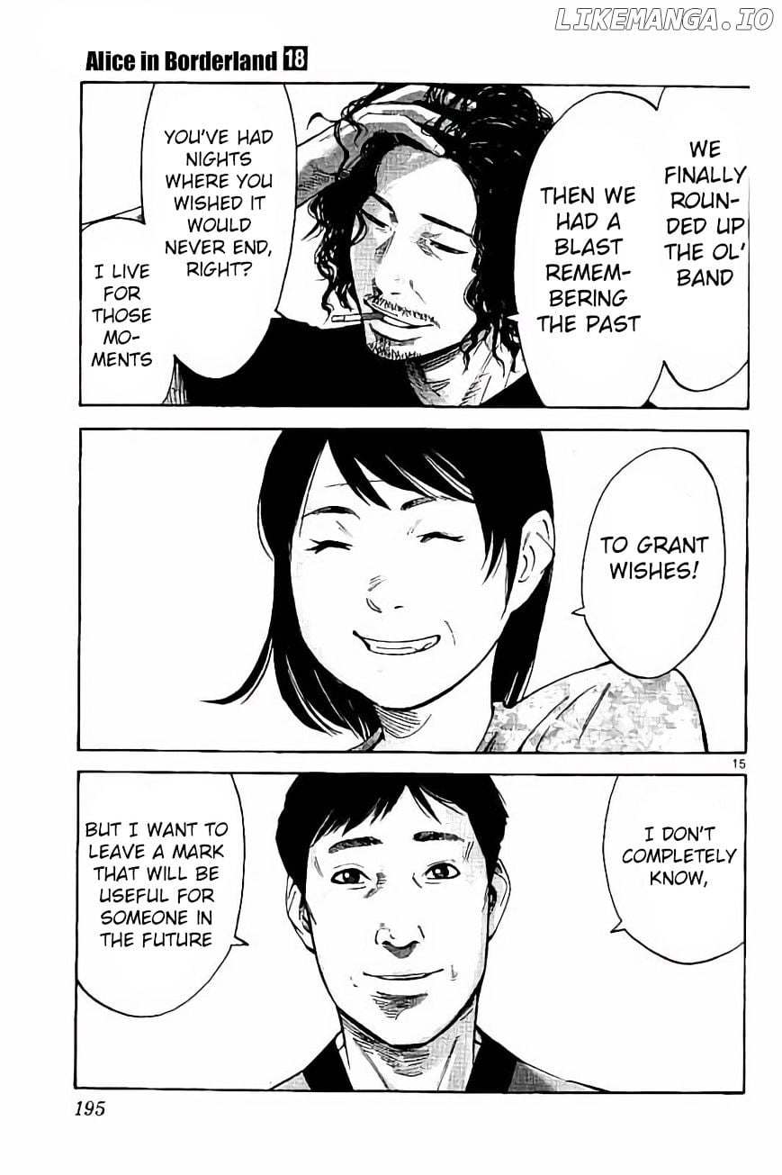 Imawa No Kuni No Alice chapter 64.1 - page 14