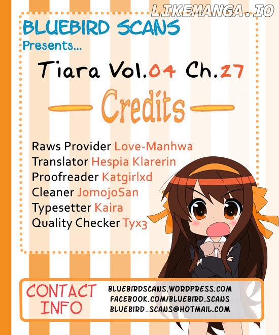 Tiara - Manga chapter 27 - page 1