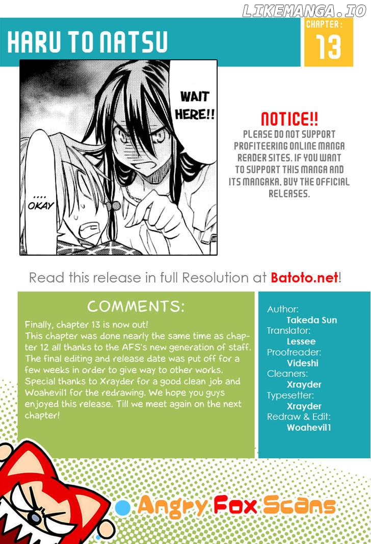 Haru To Natsu chapter 13 - page 36