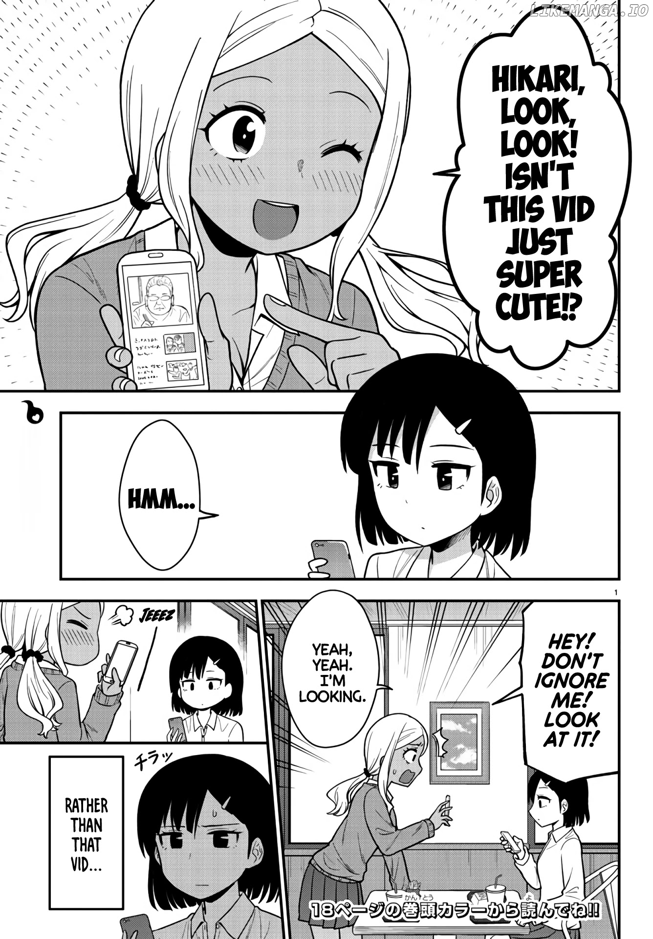 There's A Ghost Behind That Gyaru chapter 1 - page 2