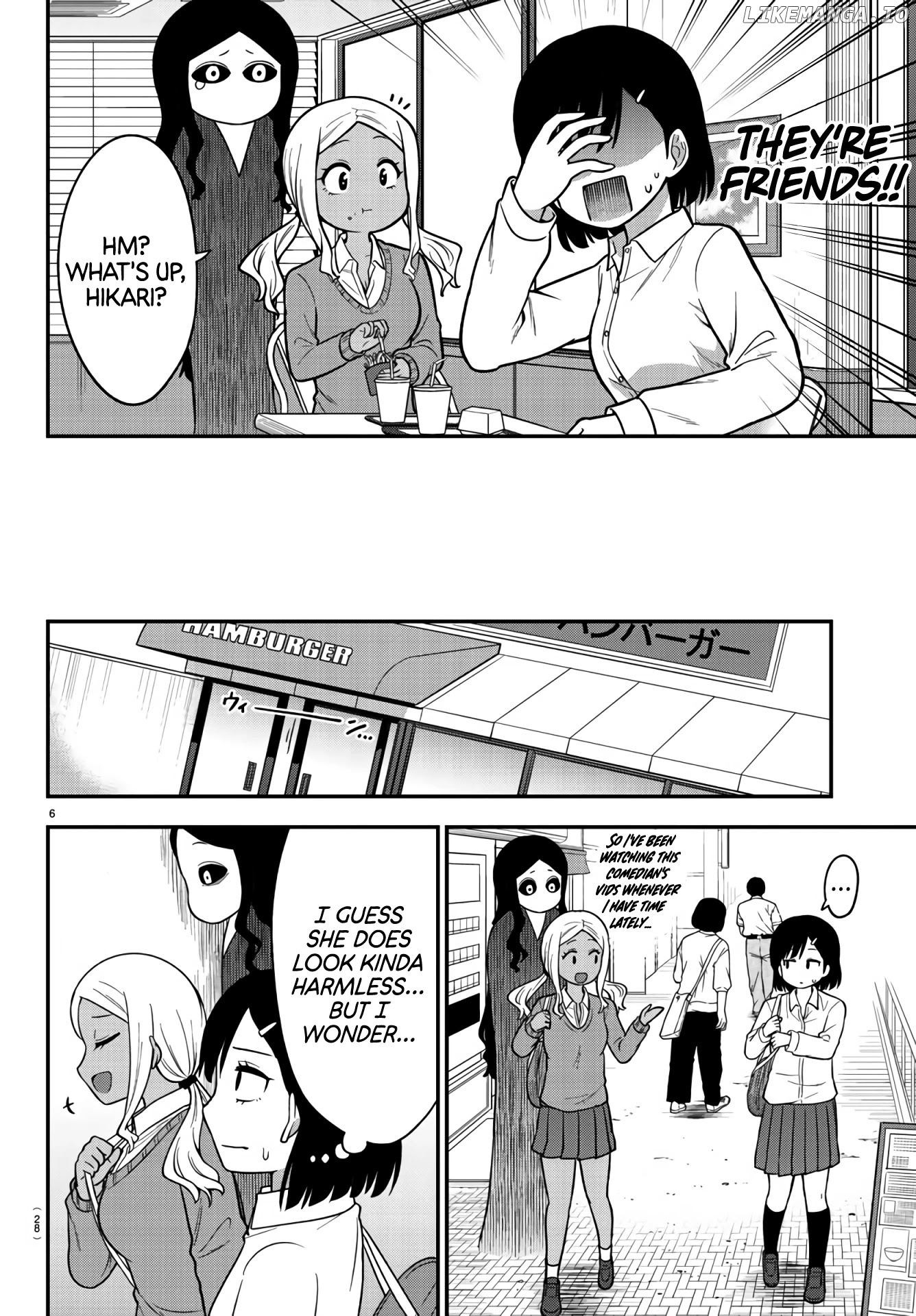 There's A Ghost Behind That Gyaru chapter 1 - page 7