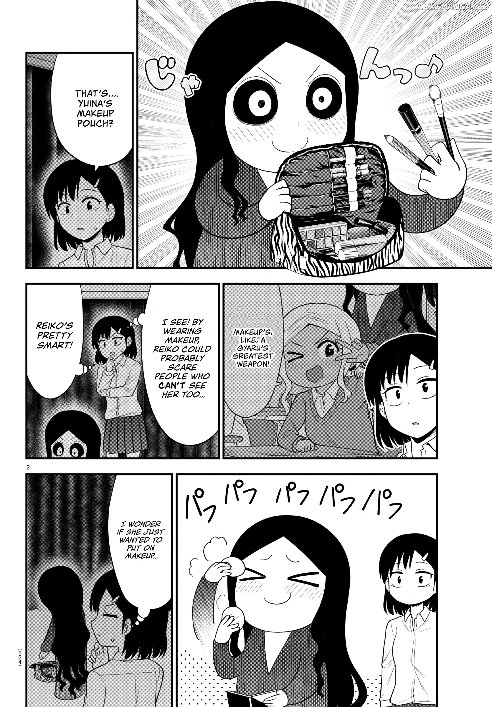 There's A Ghost Behind That Gyaru chapter 22 - page 2