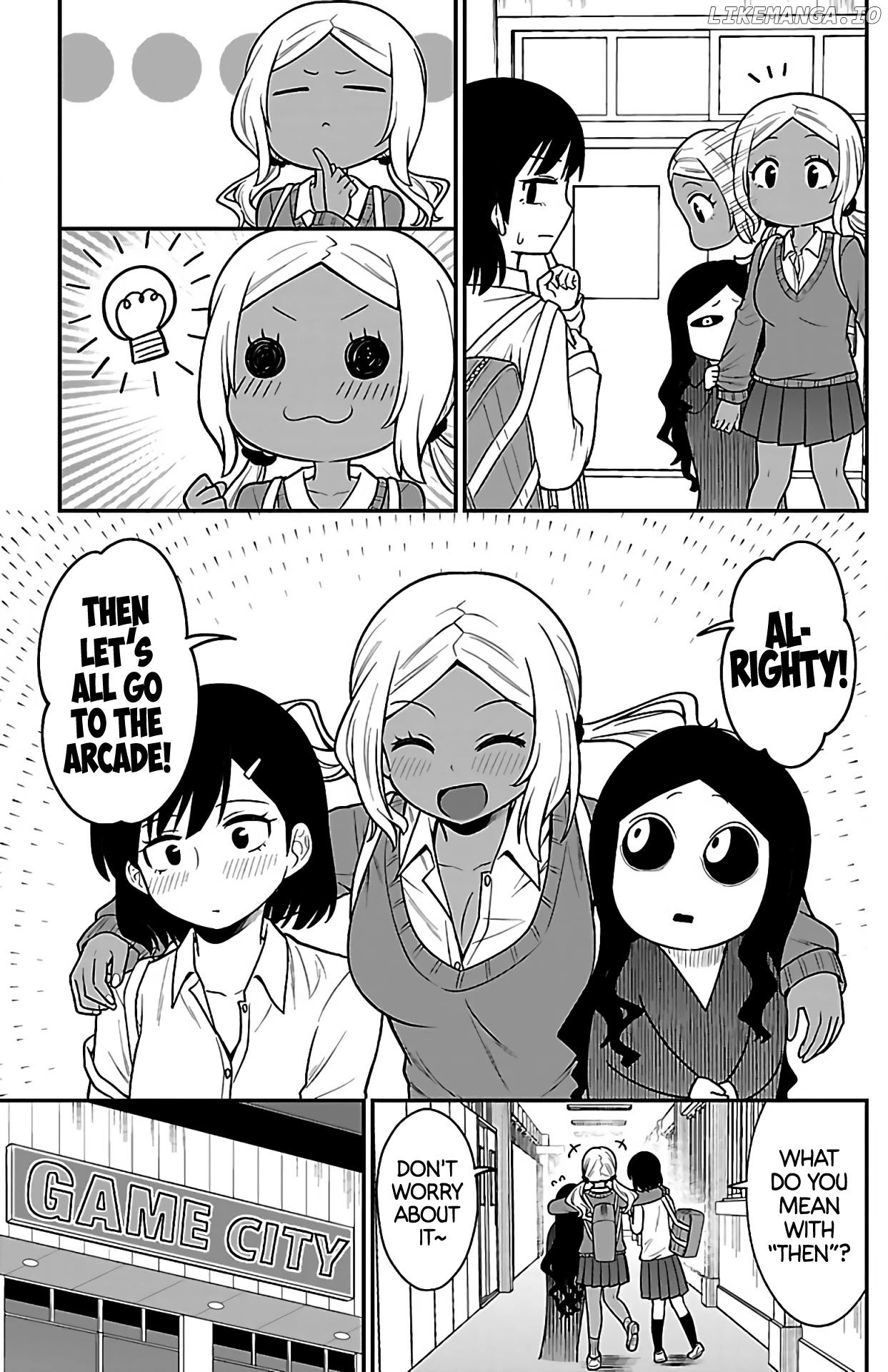There's A Ghost Behind That Gyaru chapter 3 - page 3