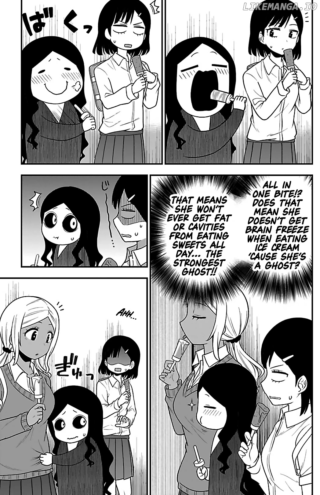 There's A Ghost Behind That Gyaru chapter 4 - page 3