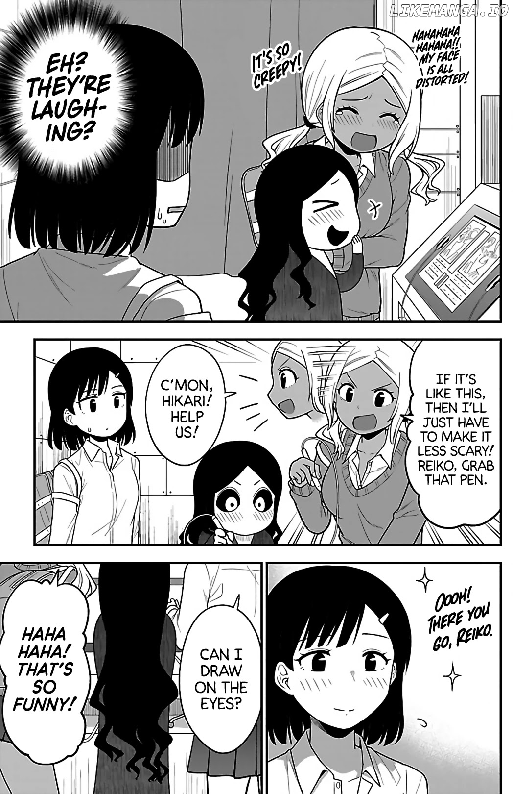 There's A Ghost Behind That Gyaru chapter 4 - page 7