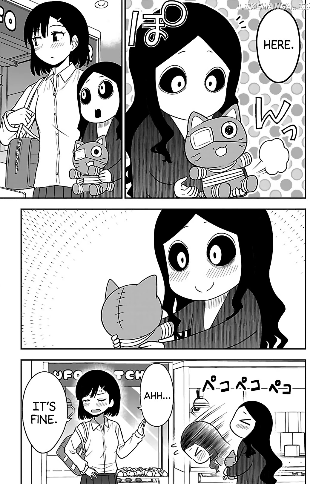 There's A Ghost Behind That Gyaru chapter 4 - page 9