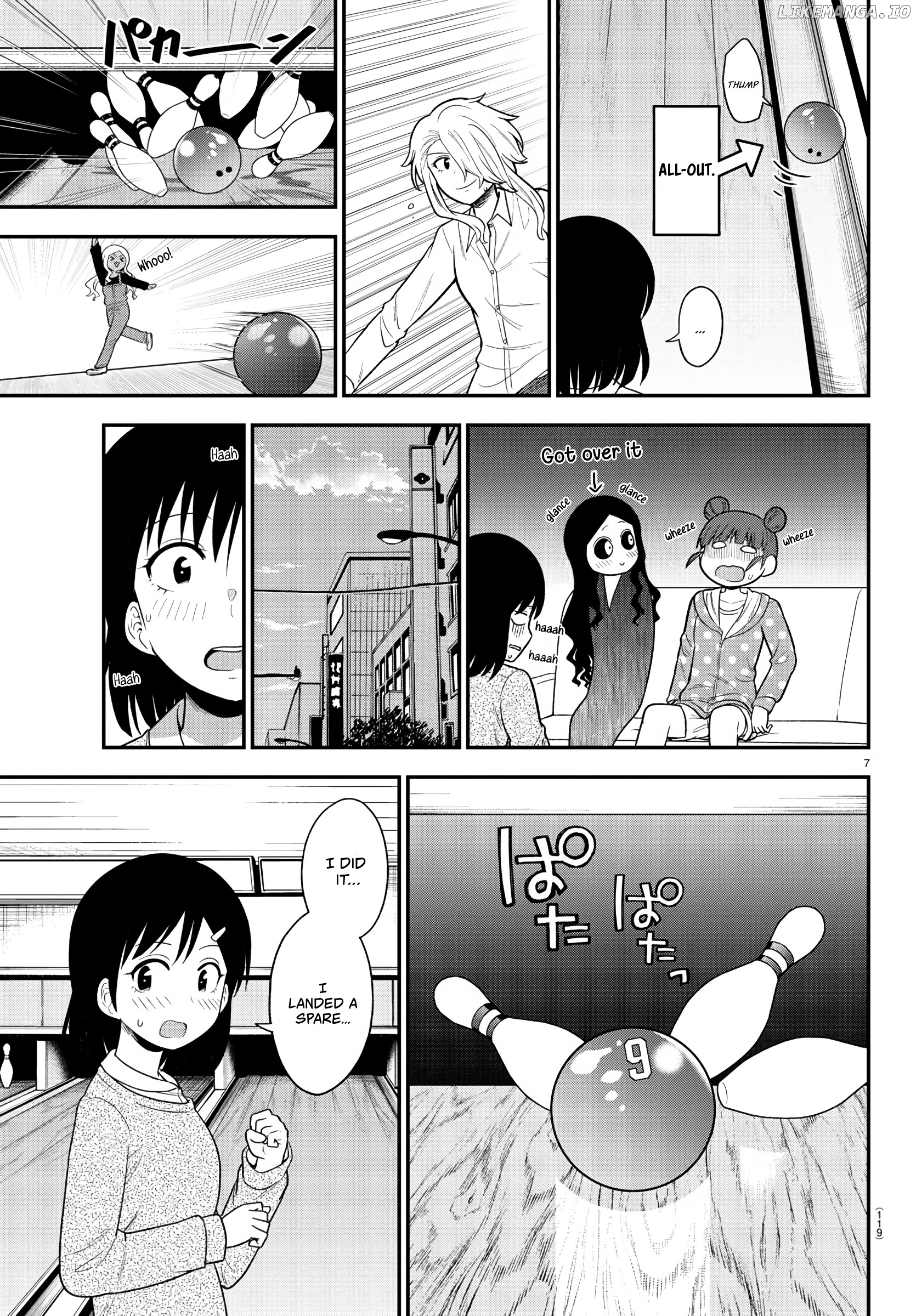There's A Ghost Behind That Gyaru chapter 24 - page 7