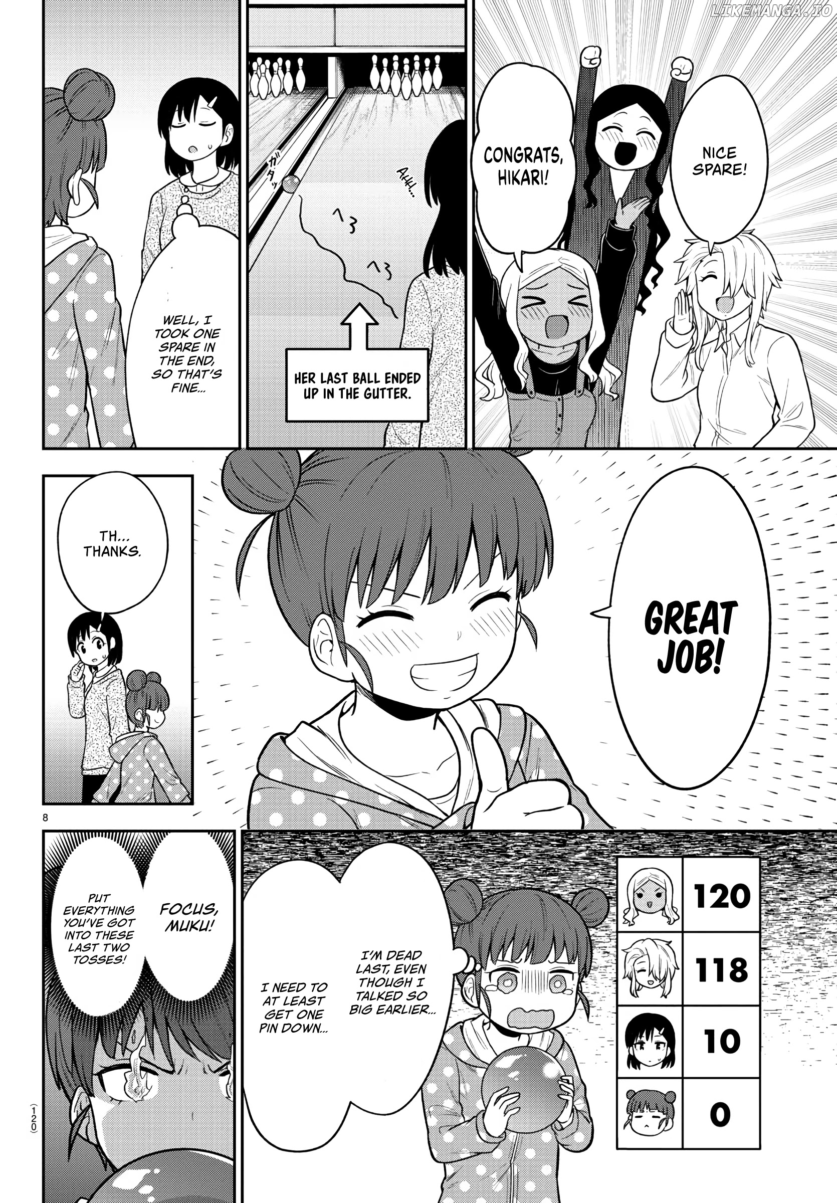 There's A Ghost Behind That Gyaru chapter 24 - page 8