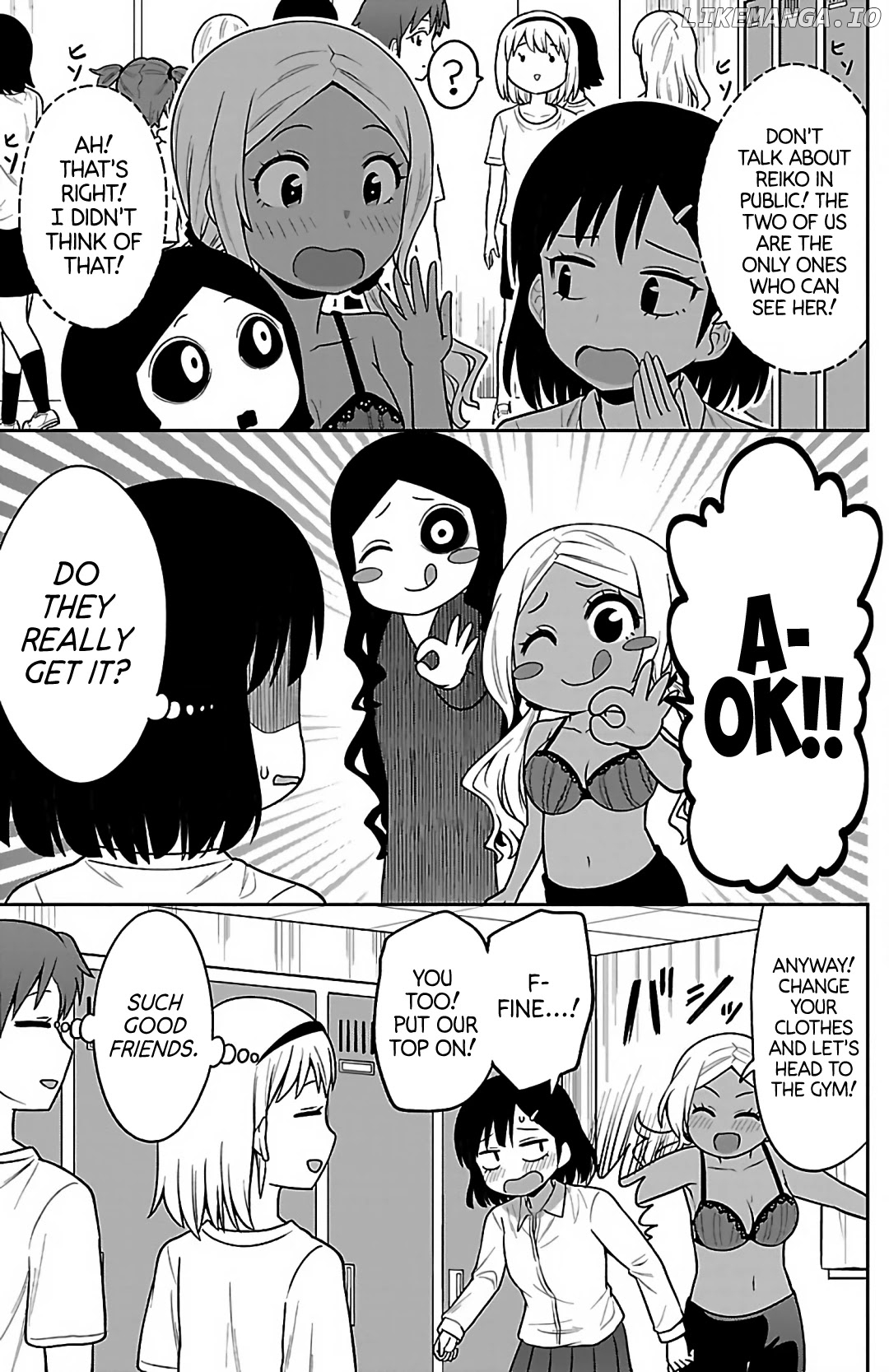 There's A Ghost Behind That Gyaru chapter 6 - page 3