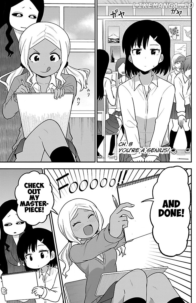 There's A Ghost Behind That Gyaru chapter 8 - page 1