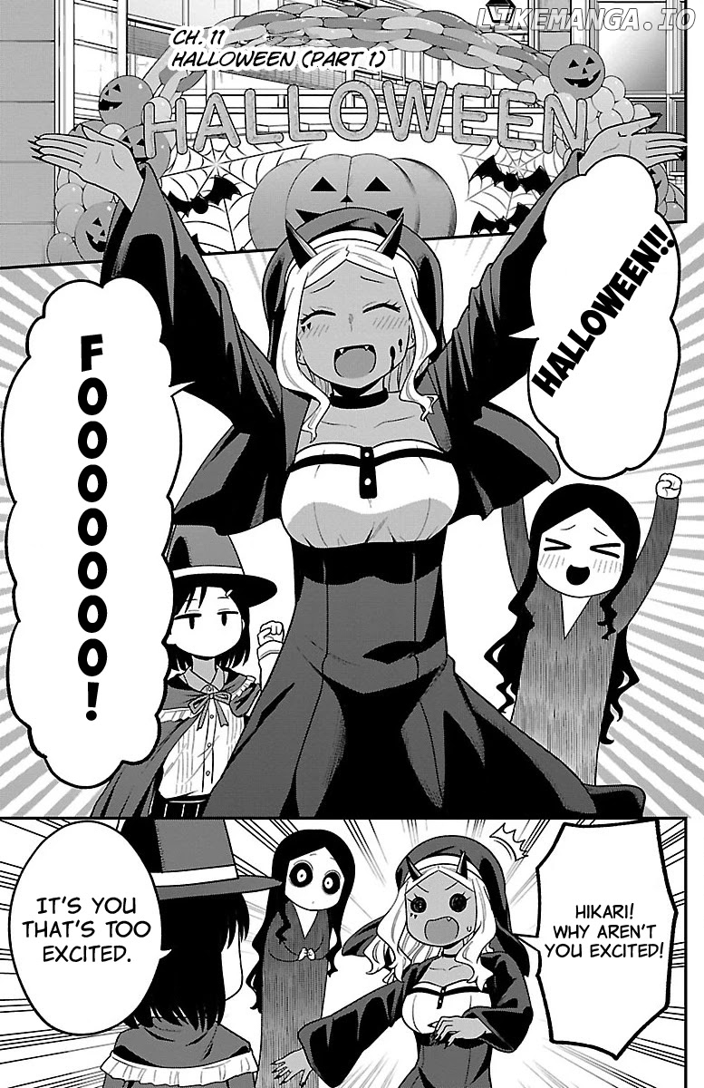 There's A Ghost Behind That Gyaru chapter 11 - page 1