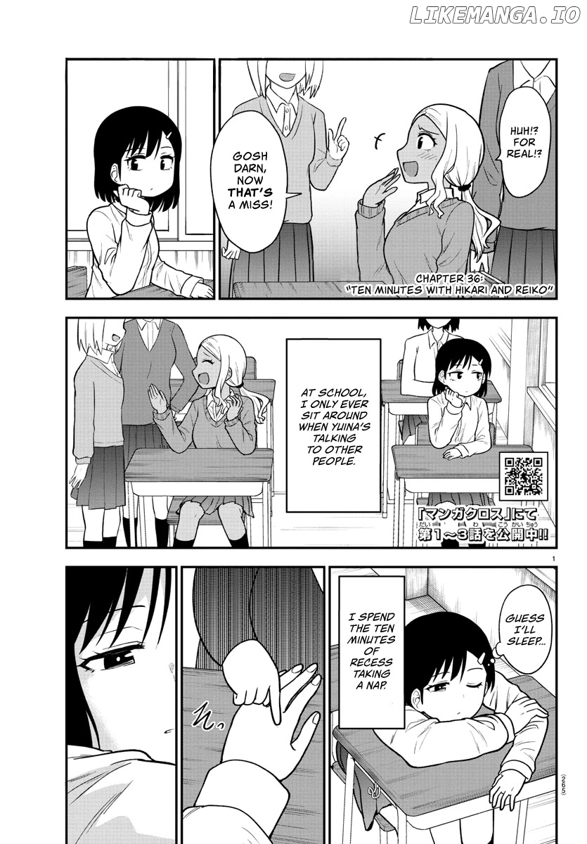 There's A Ghost Behind That Gyaru chapter 36 - page 1