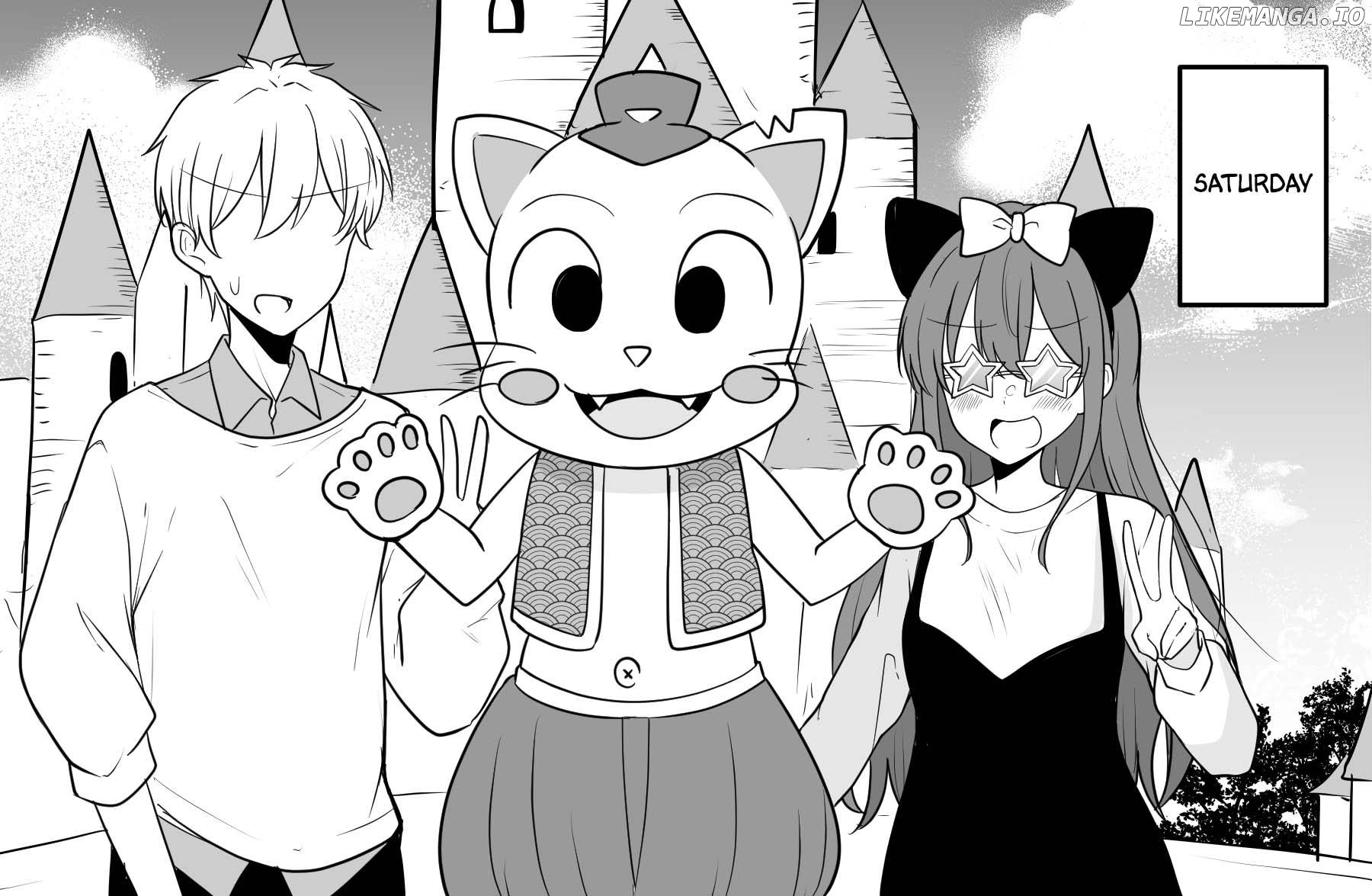 A girl who seems like a yandere but isn't actually yandere, but is a little bit yandere Chapter 6 - page 4