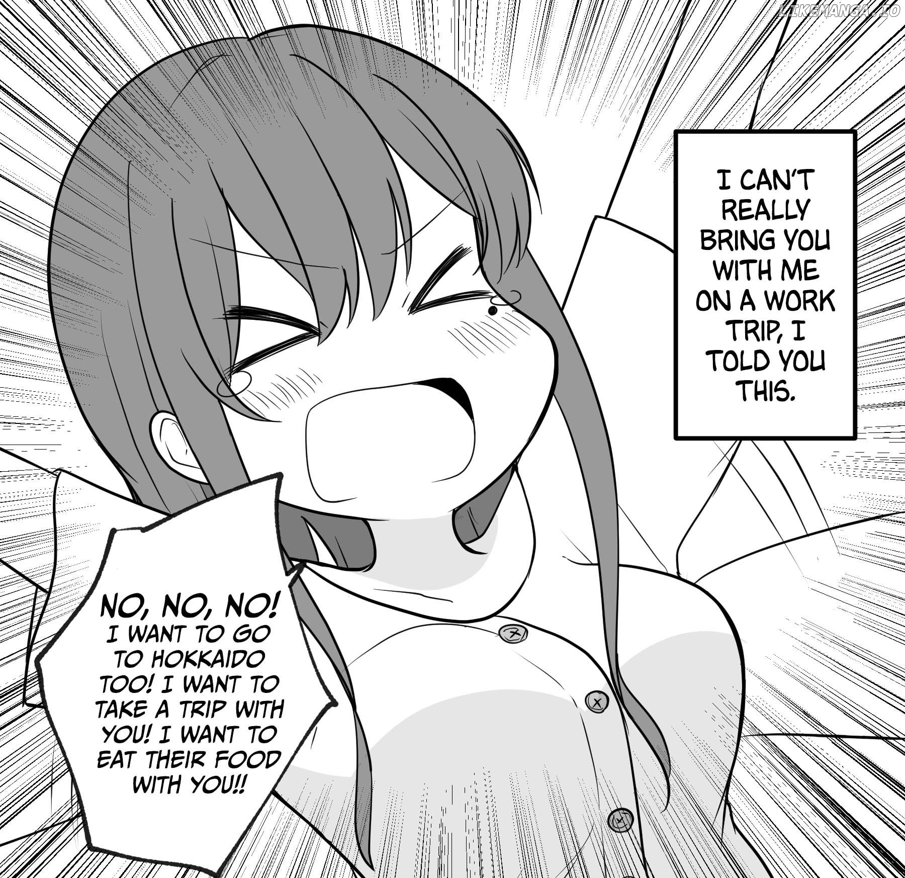 A girl who seems like a yandere but isn't actually yandere, but is a little bit yandere Chapter 7 - page 4