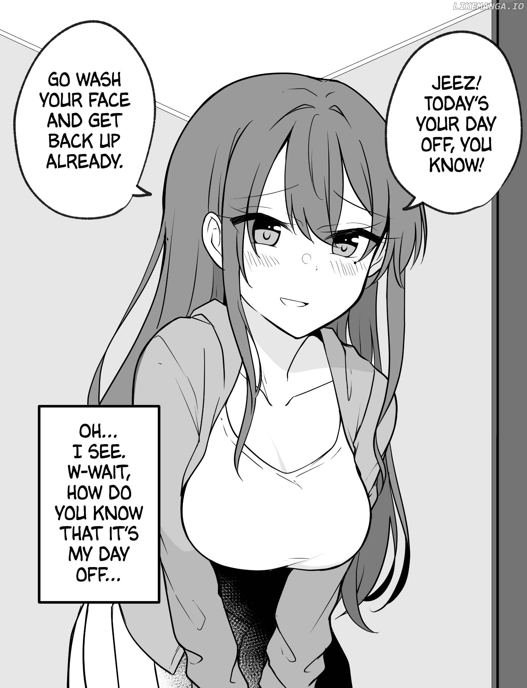 A girl who seems like a yandere but isn't actually yandere, but is a little bit yandere Chapter 8 - page 2