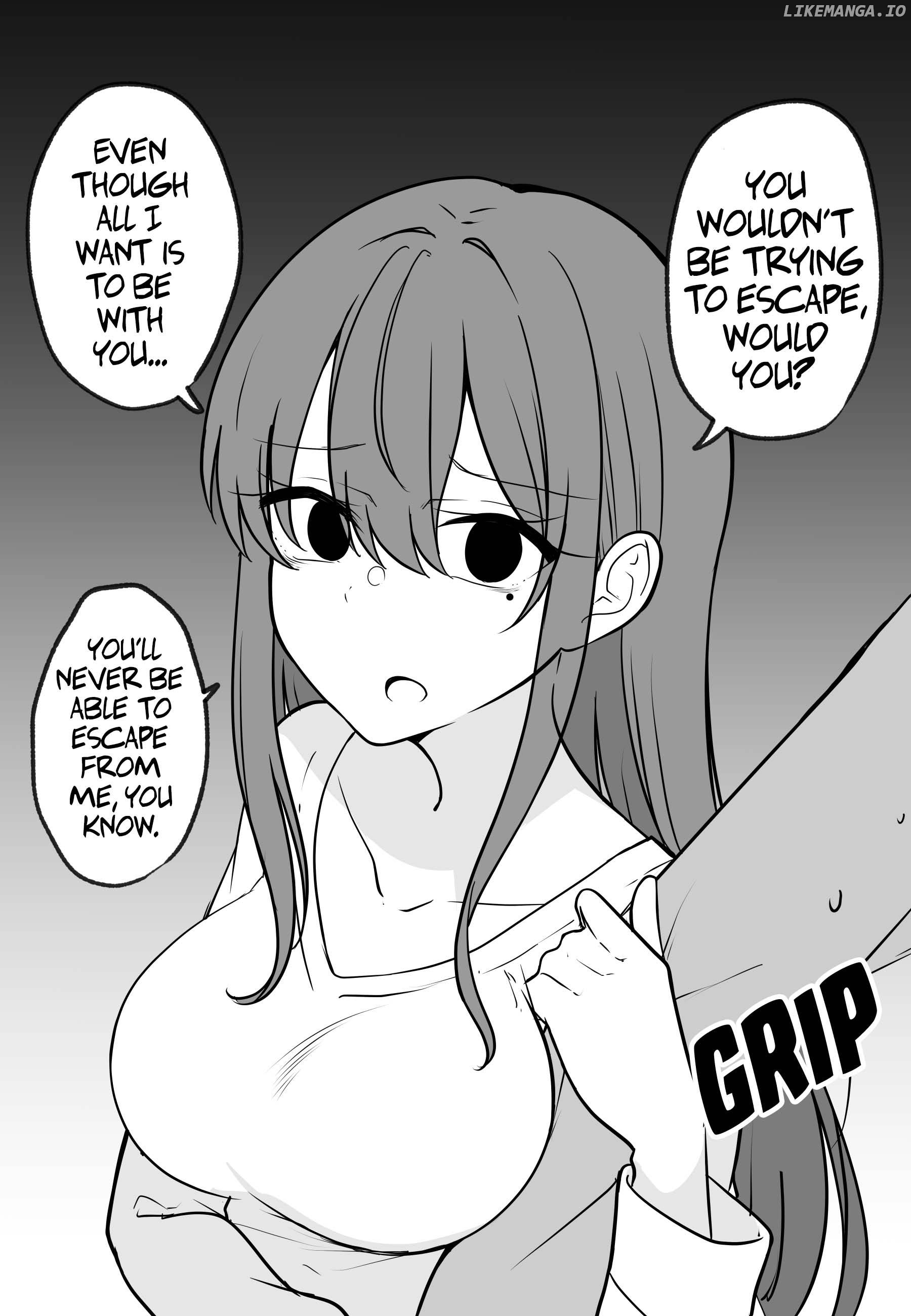 A girl who seems like a yandere but isn't actually yandere, but is a little bit yandere Chapter 9 - page 3