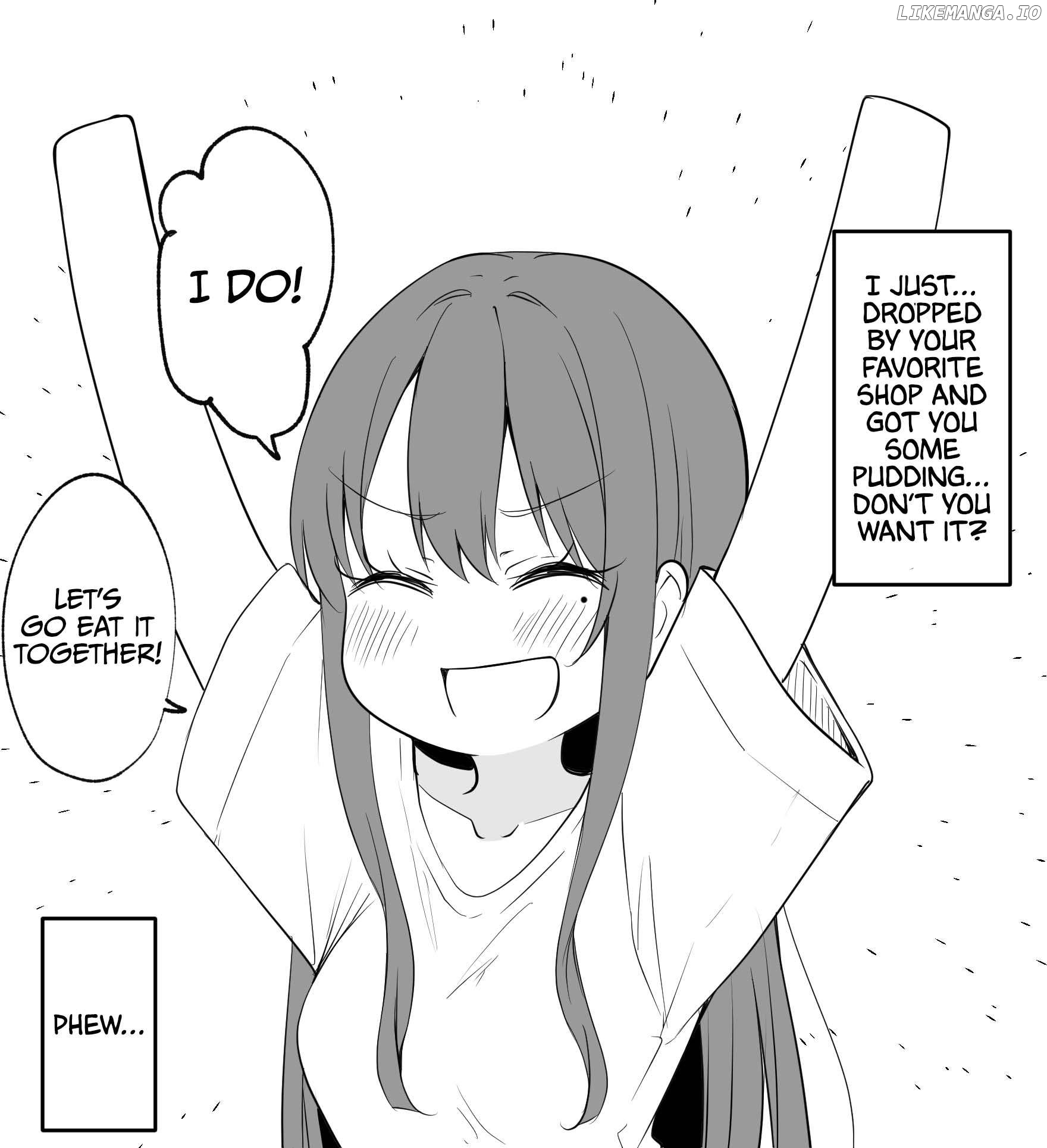 A girl who seems like a yandere but isn't actually yandere, but is a little bit yandere Chapter 11 - page 2