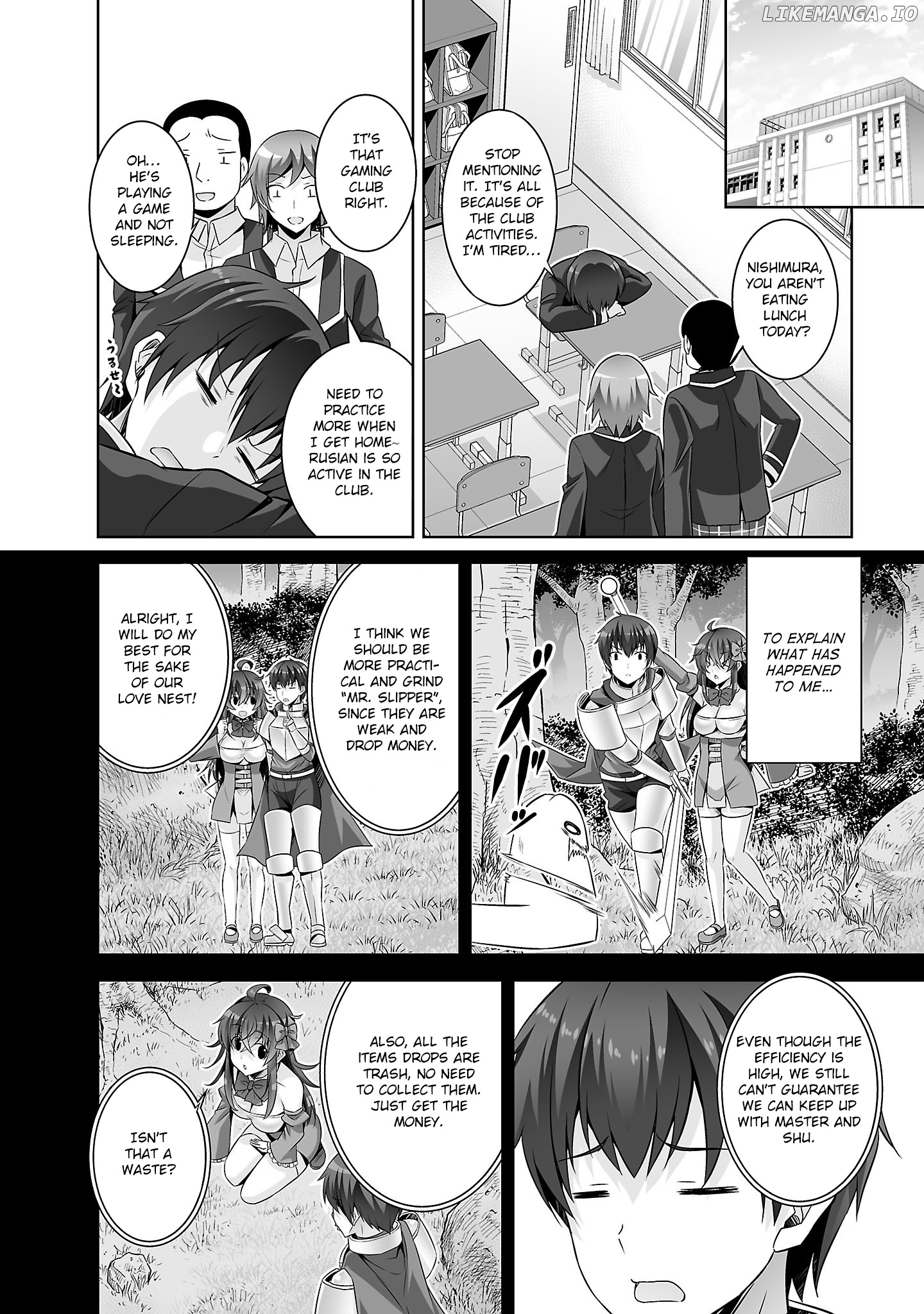 Netoge no Yome wa Onnanoko ja Nai to Omotta? chapter 28 - page 3