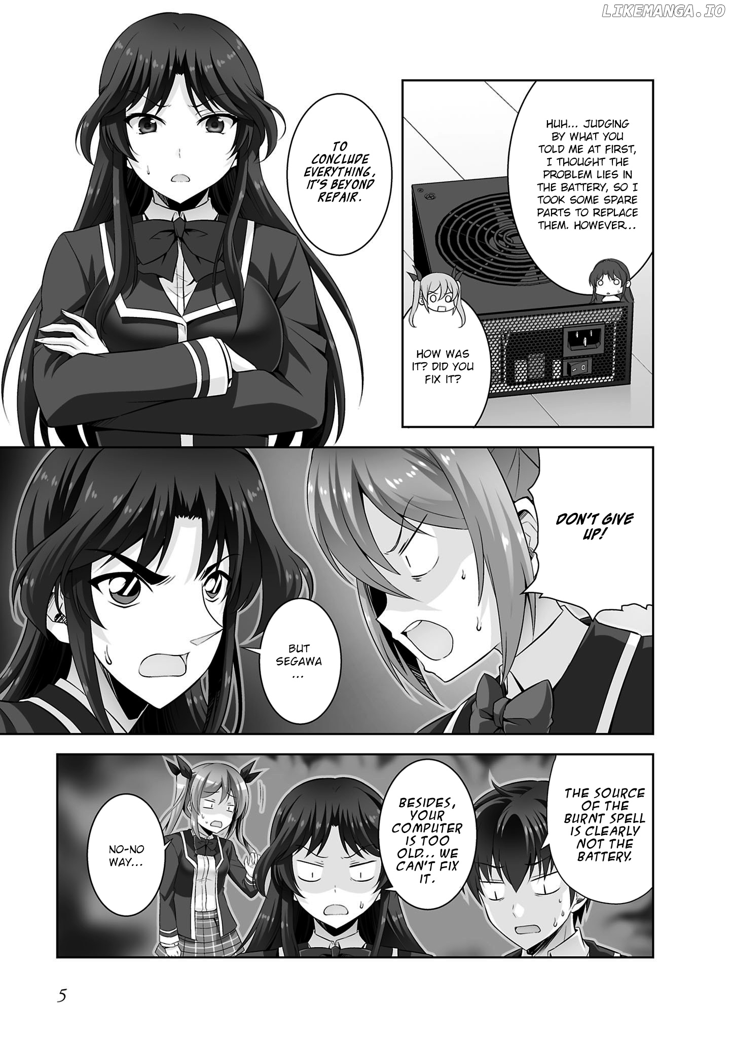 Netoge no Yome wa Onnanoko ja Nai to Omotta? chapter 29 - page 6