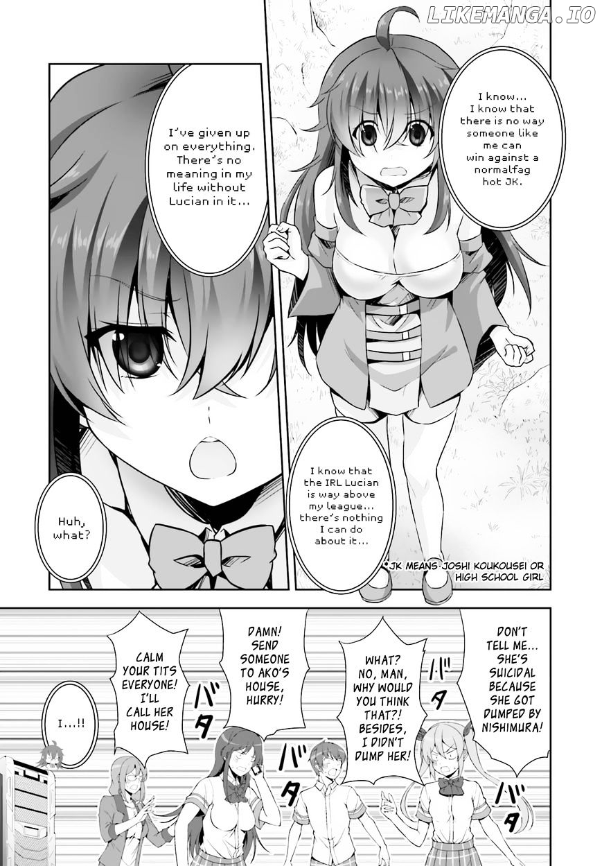 Netoge no Yome wa Onnanoko ja Nai to Omotta? chapter 15 - page 7