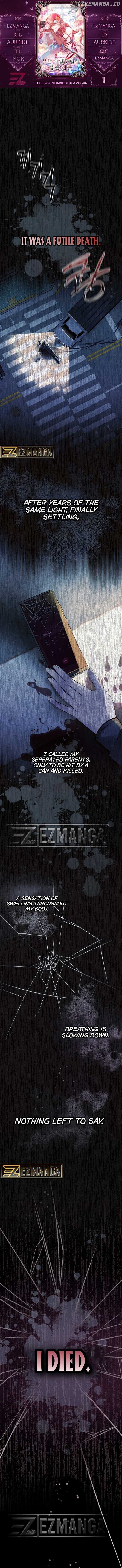 The Reason I Have to Be a Villain Chapter 1 - page 1