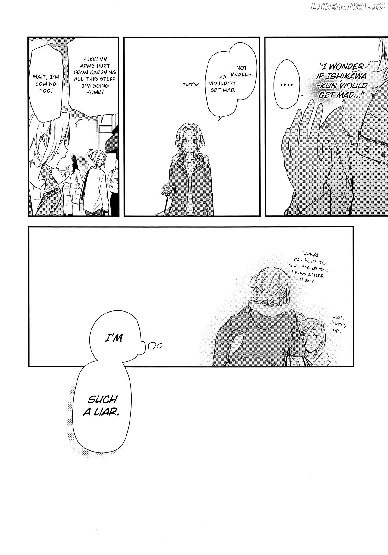 Horimiya - Manga chapter 58 - page 4