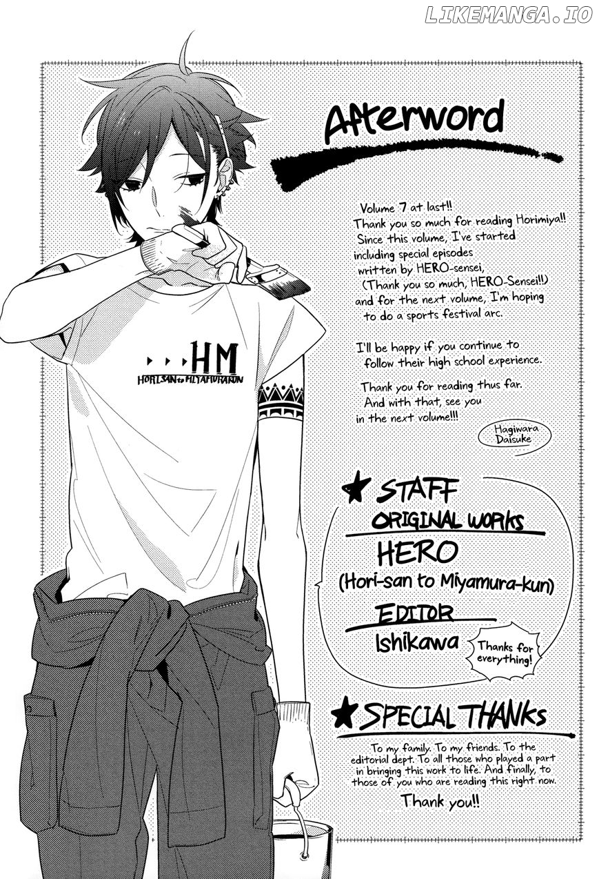 Horimiya - Manga chapter 50.5 - page 10