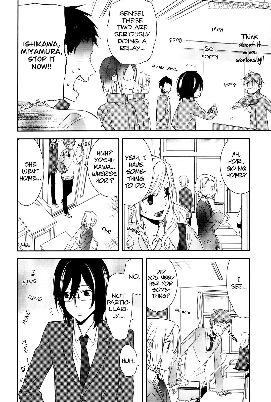 Horimiya - Manga chapter 9 - page 7