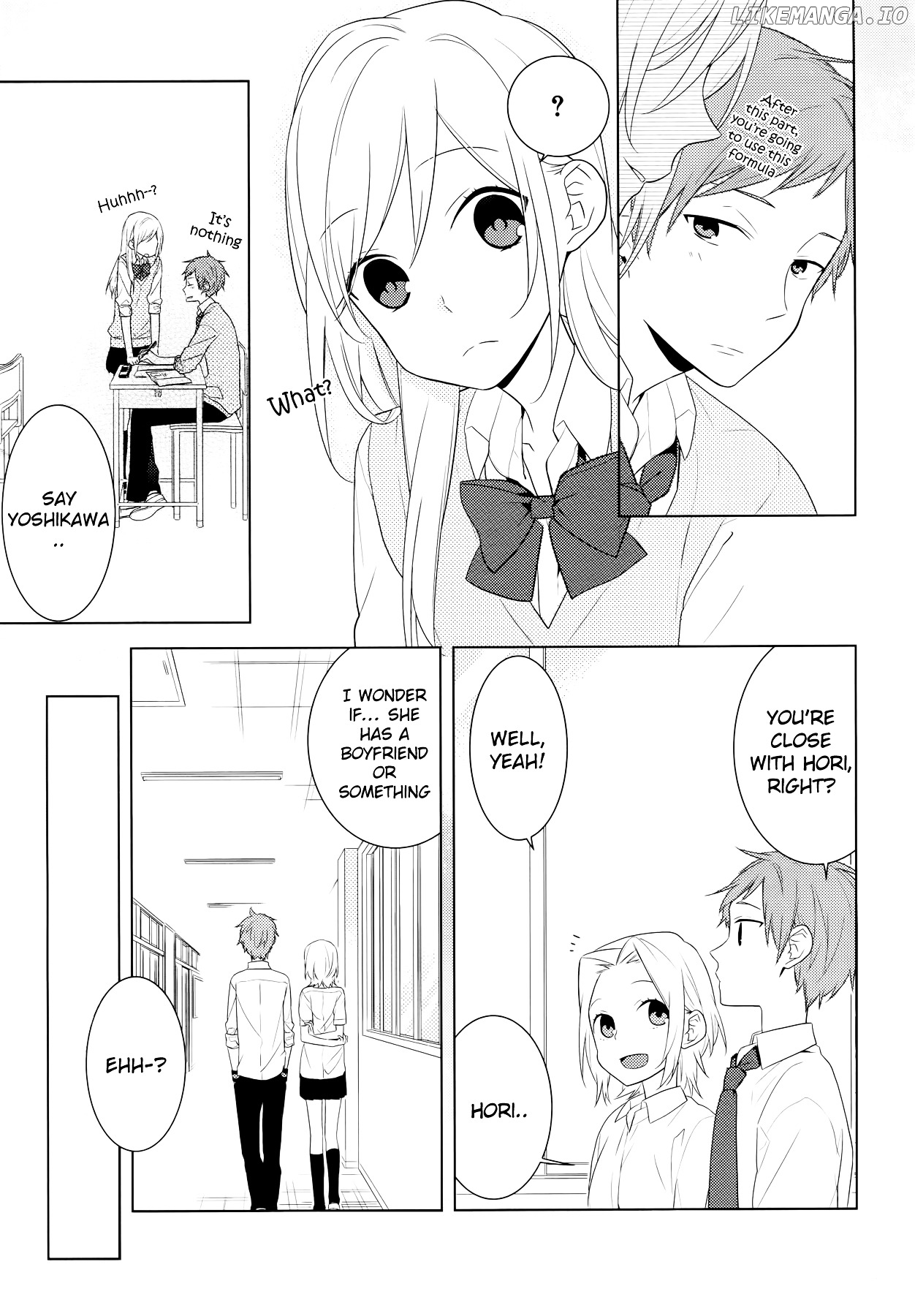 Horimiya - Manga chapter 24 - page 4