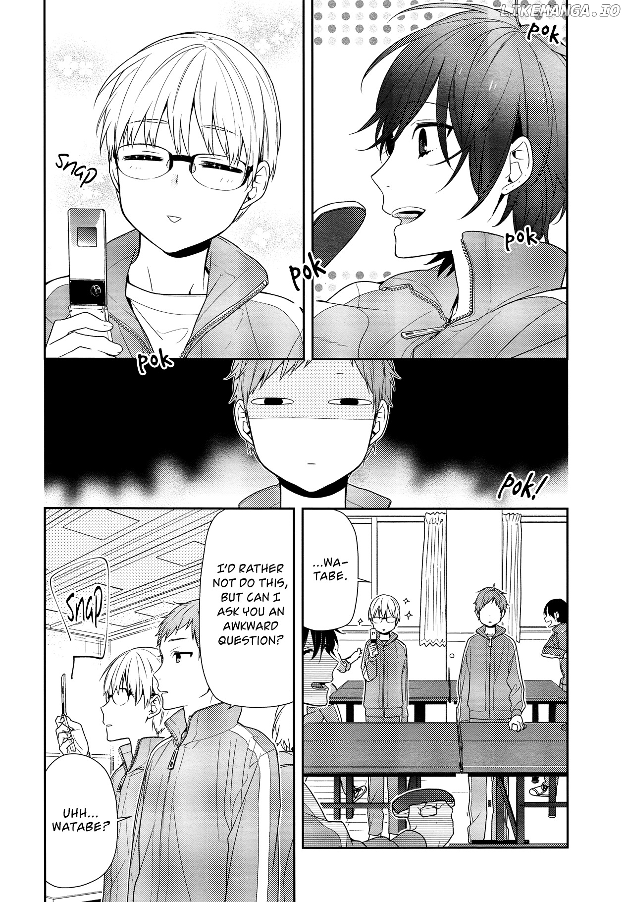 Horimiya - Manga chapter 77 - page 2