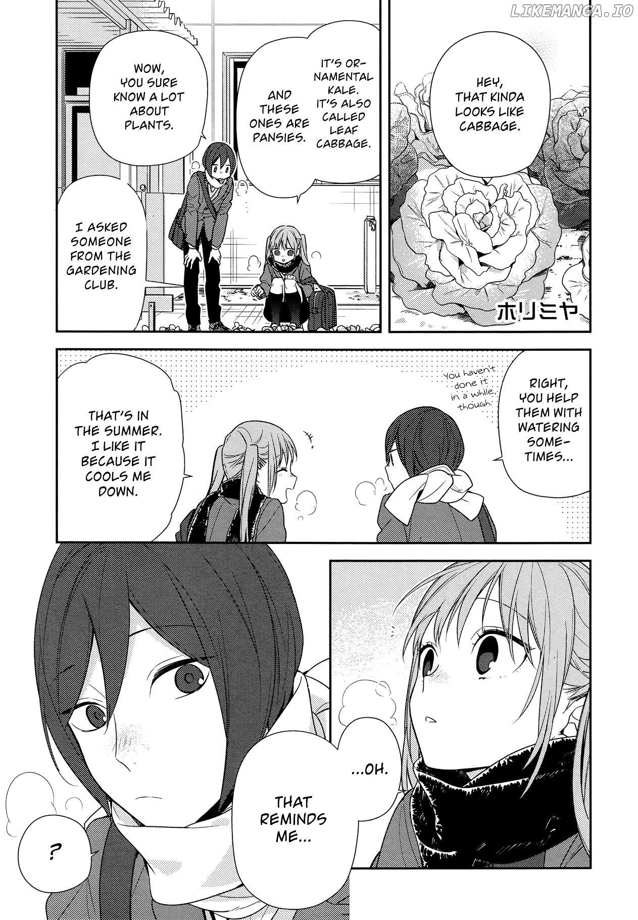 Horimiya - Manga chapter 78 - page 1
