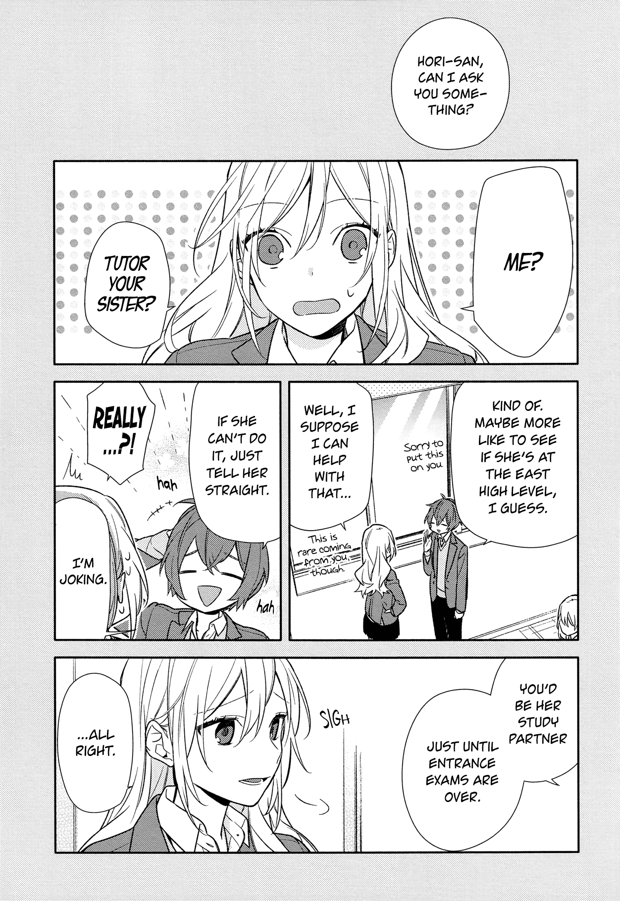 Horimiya - Manga chapter 91 - page 19