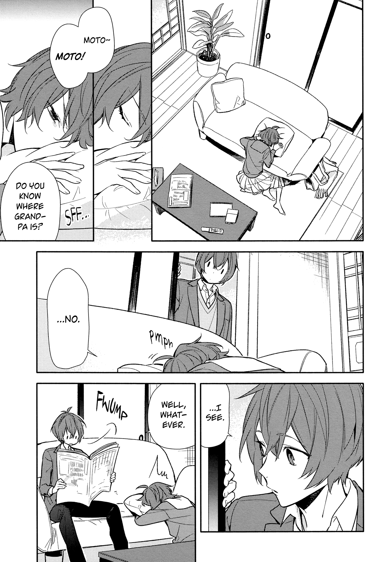 Horimiya - Manga chapter 91 - page 7