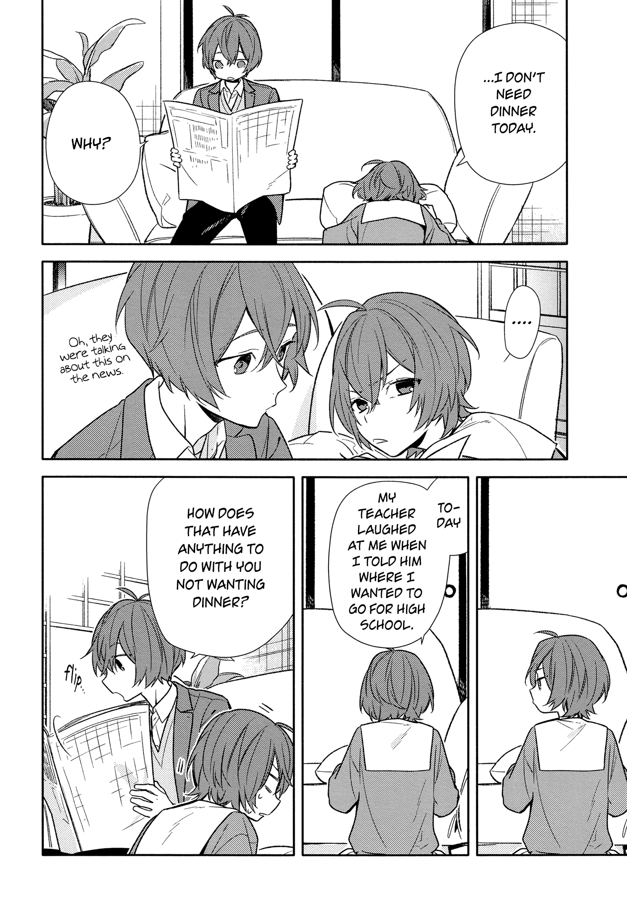 Horimiya - Manga chapter 91 - page 8