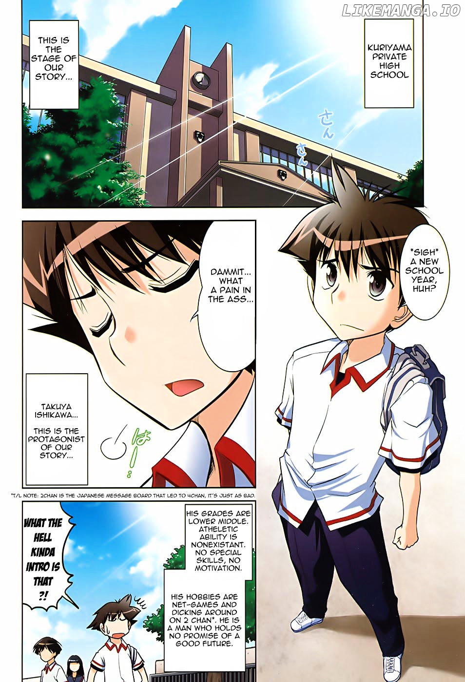 Mission! School chapter 1 - page 3