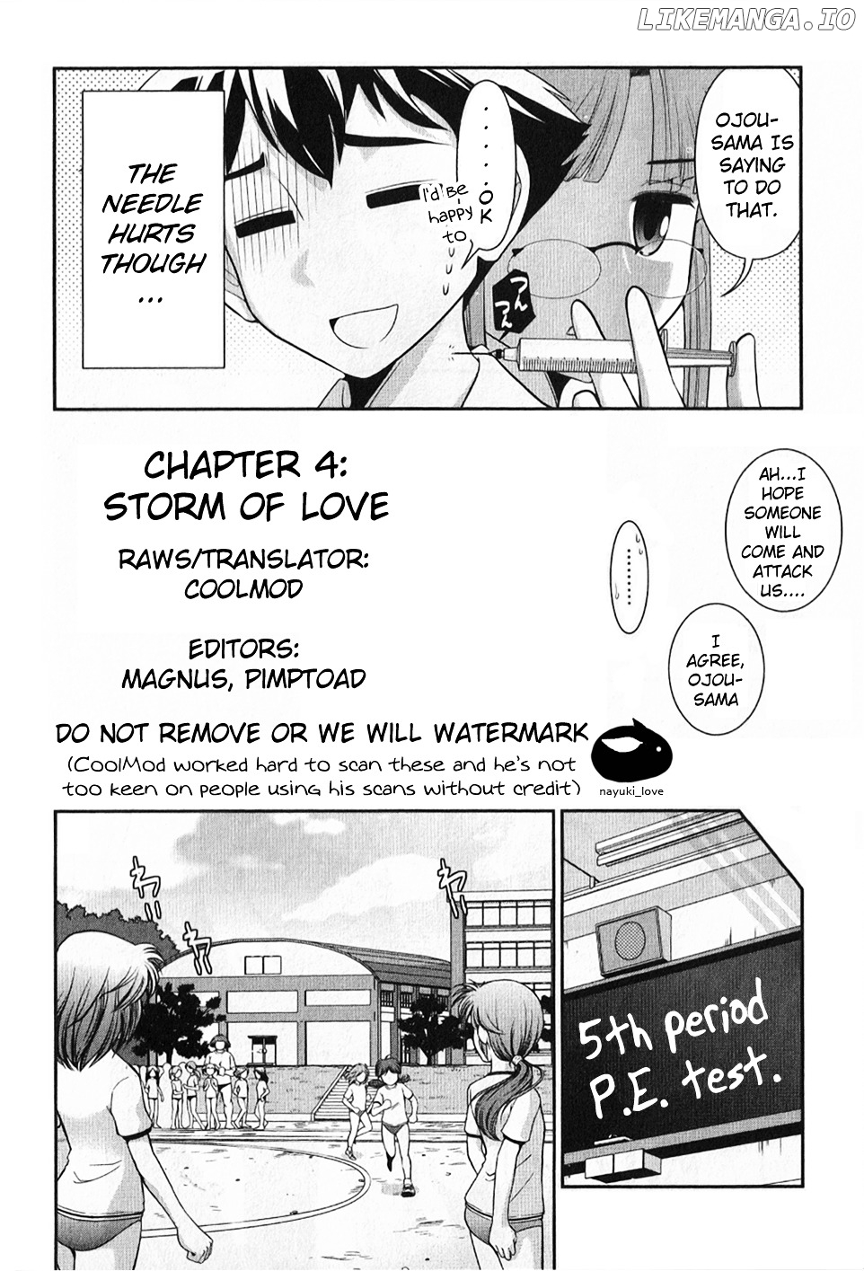 Mission! School chapter 4 - page 1