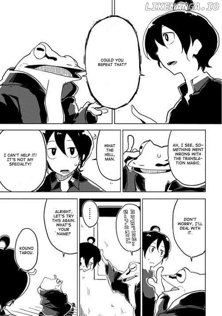 Ore to Kawazu-san no Isekai Hourouki chapter 2 - page 10