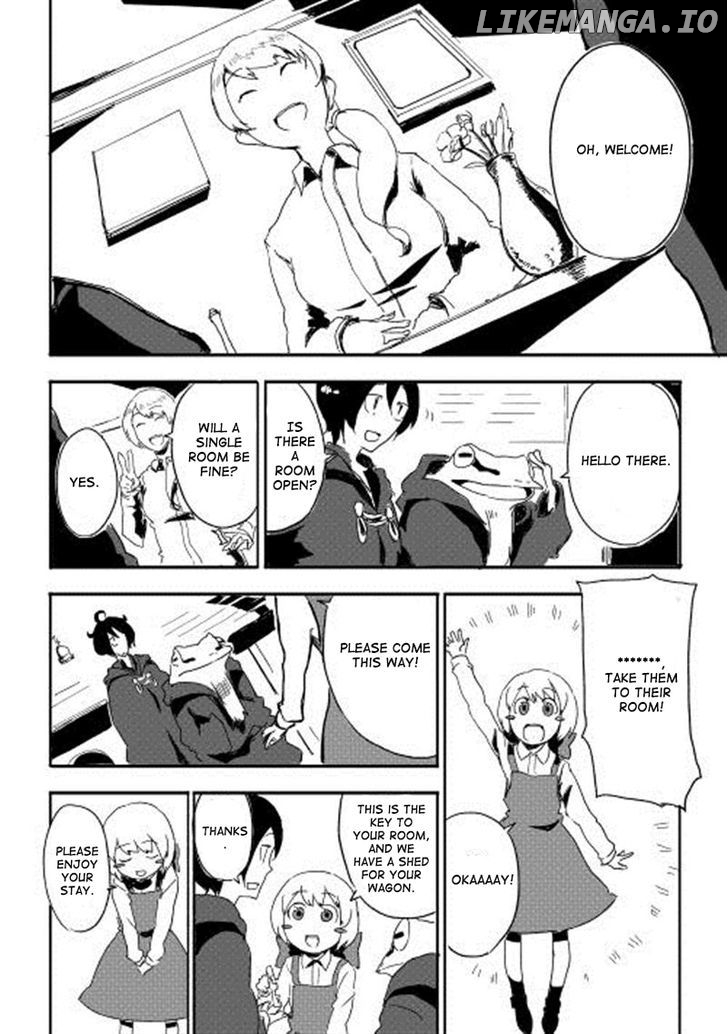 Ore to Kawazu-san no Isekai Hourouki chapter 3 - page 13