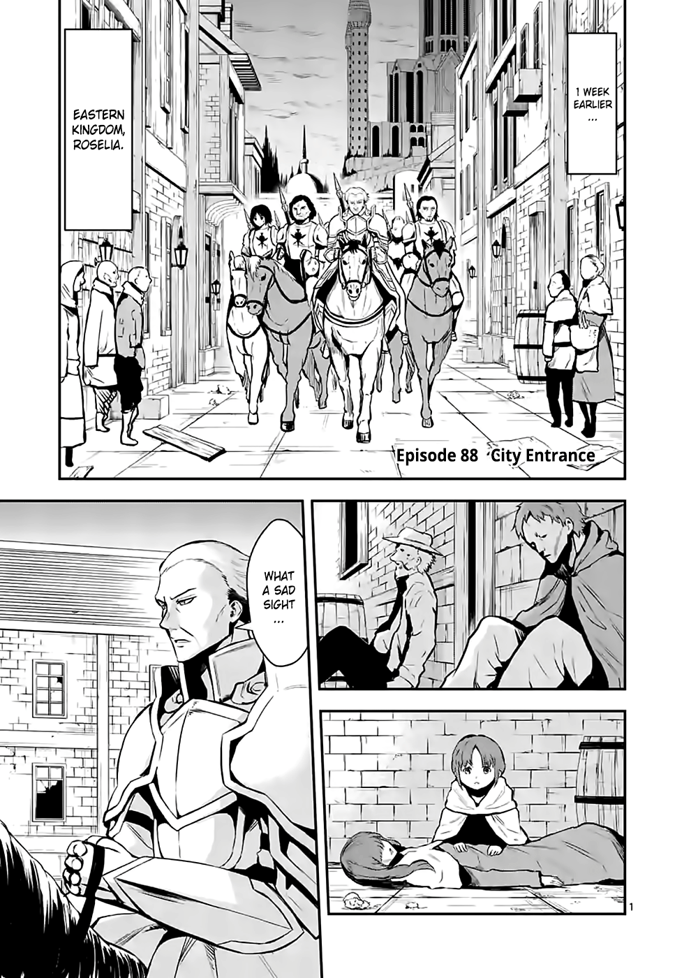 Yuusha ga Shinda! chapter 88.1 - page 1