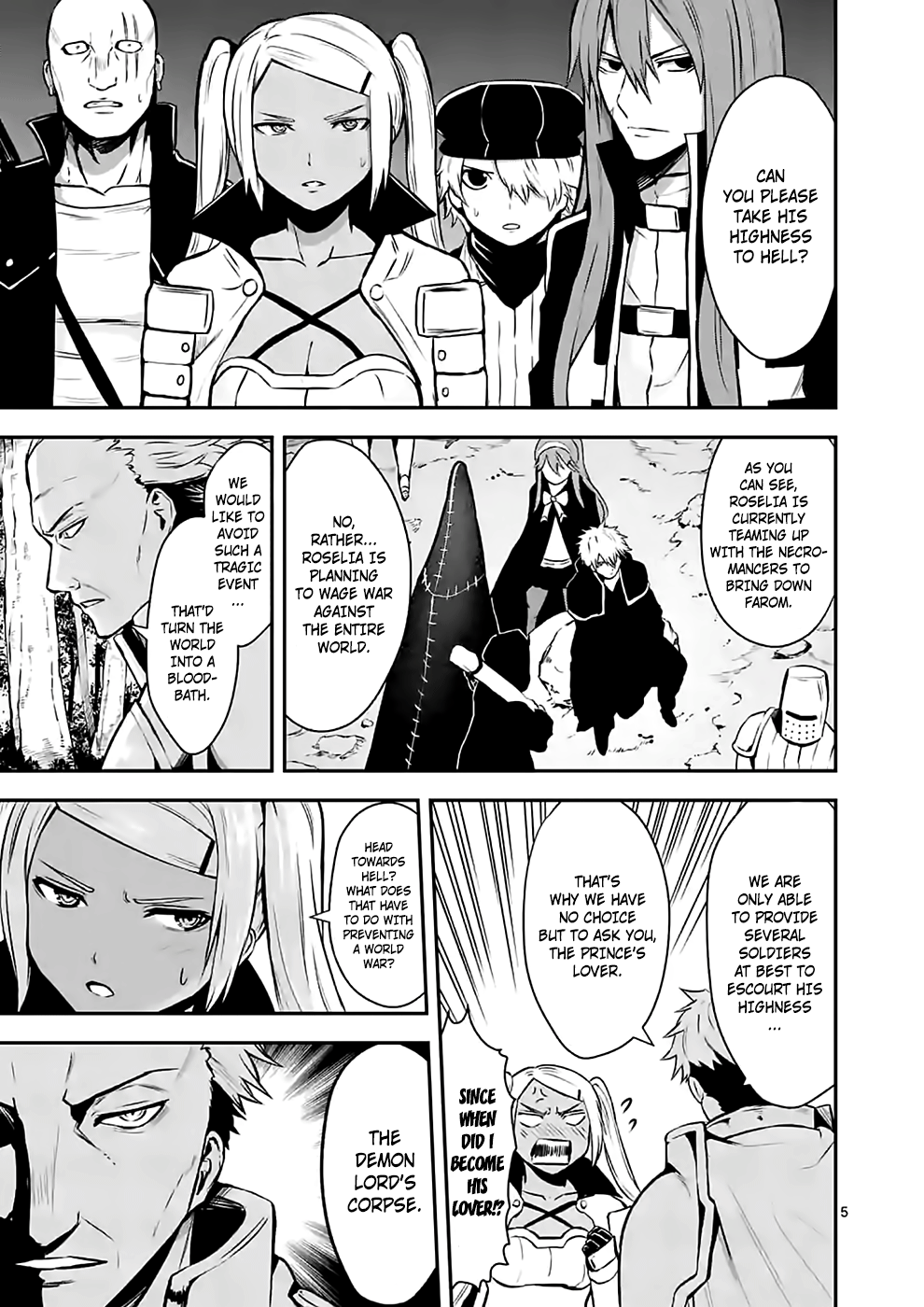 Yuusha ga Shinda! chapter 88.1 - page 5