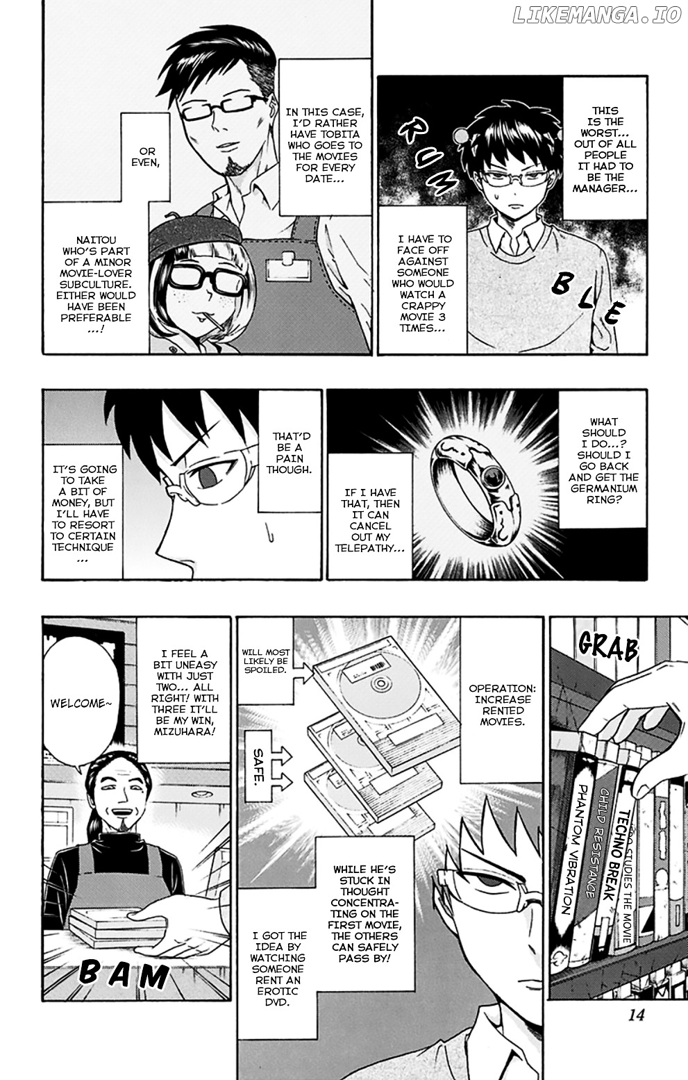 Saiki Kusuo No Sainan chapter 118 - page 16